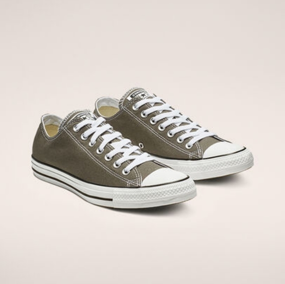 Converse Shoes - Converse Chuck Taylor Gray Polka Dot Insole- Classic Low Top Size 7